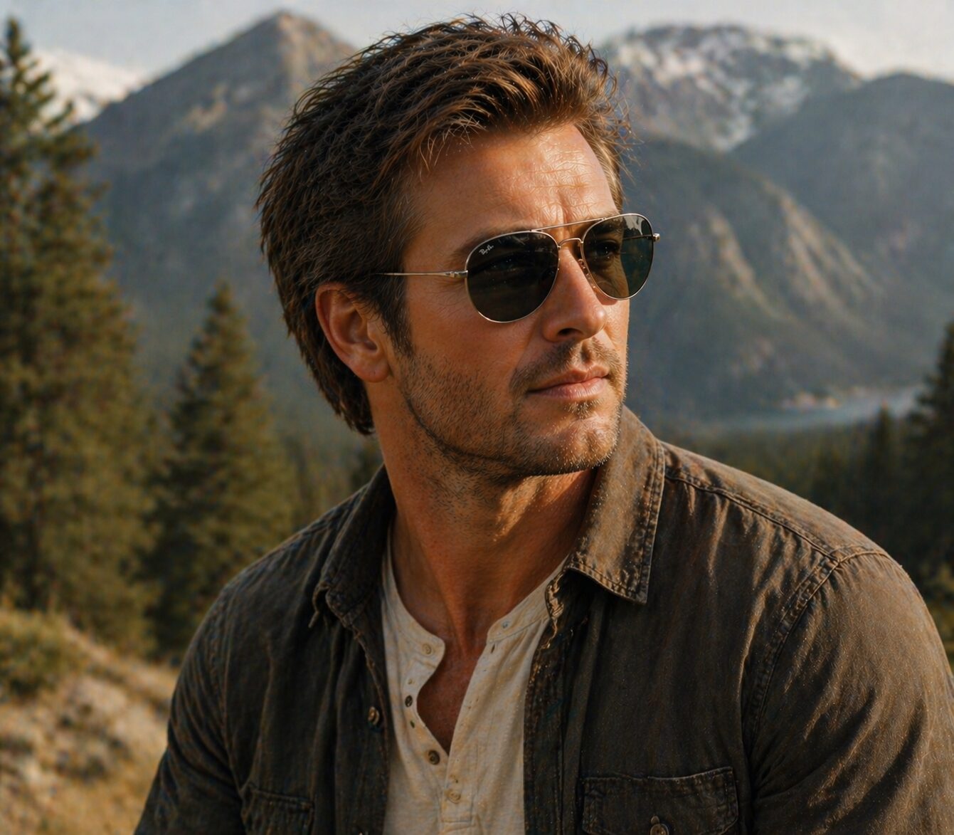Glen Powell Sunglasses