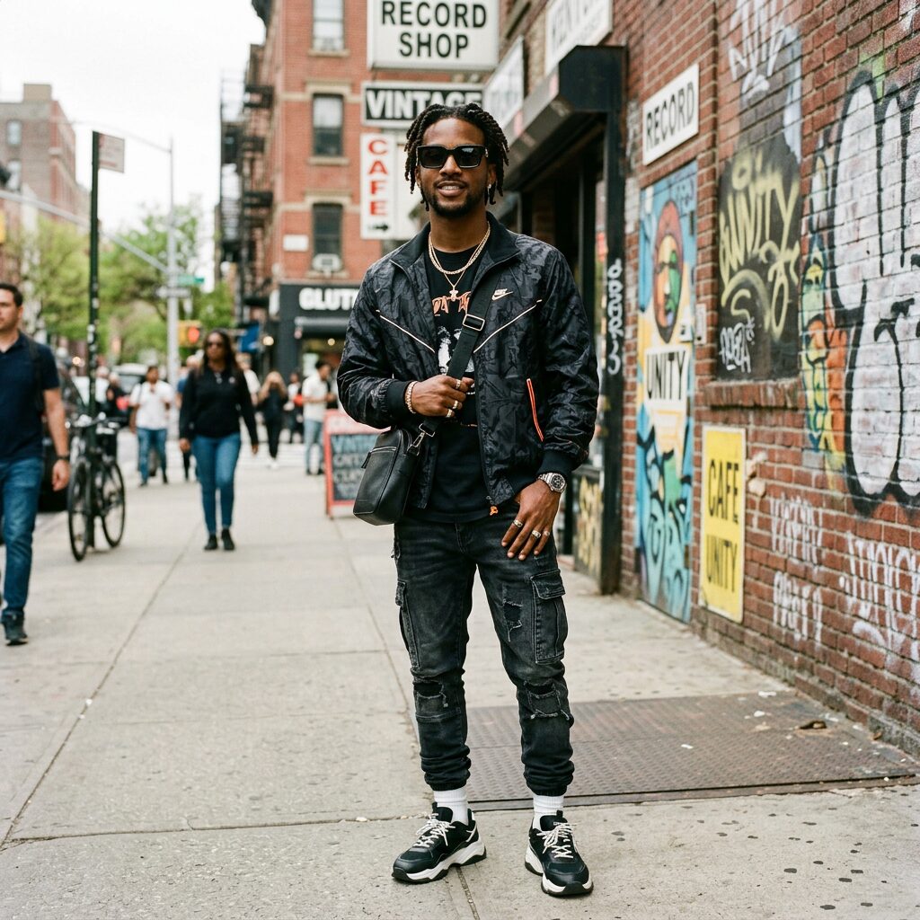 Algee Smith with sunglasses
