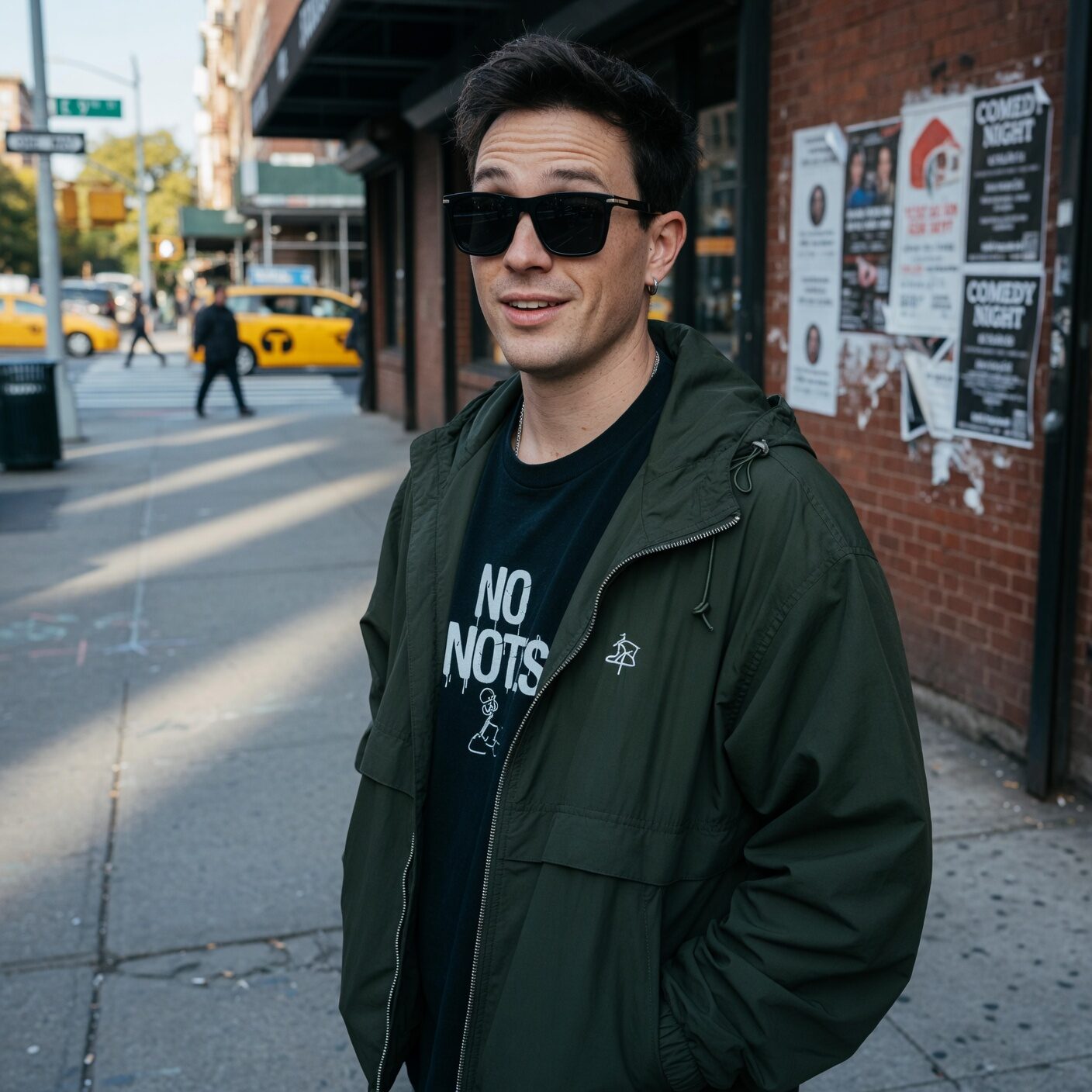 Ben Marshall with sunglasses