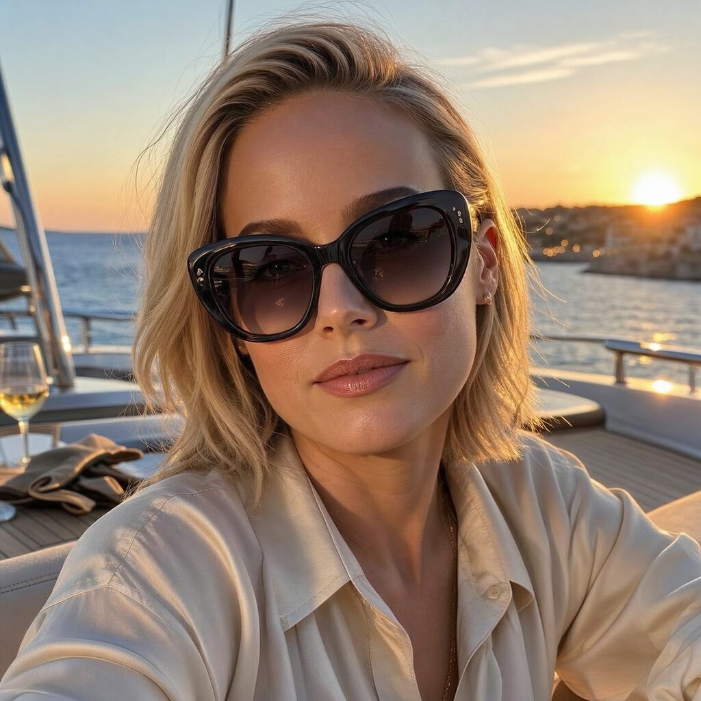 Brie Larson with sunglasses
