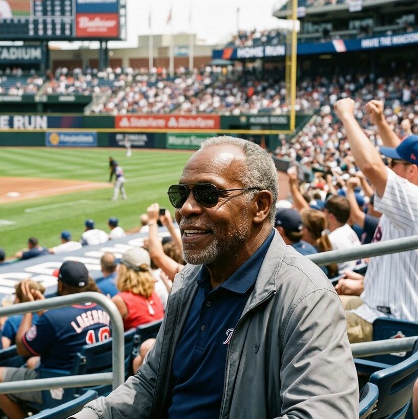 Danny Glover with sunglasses