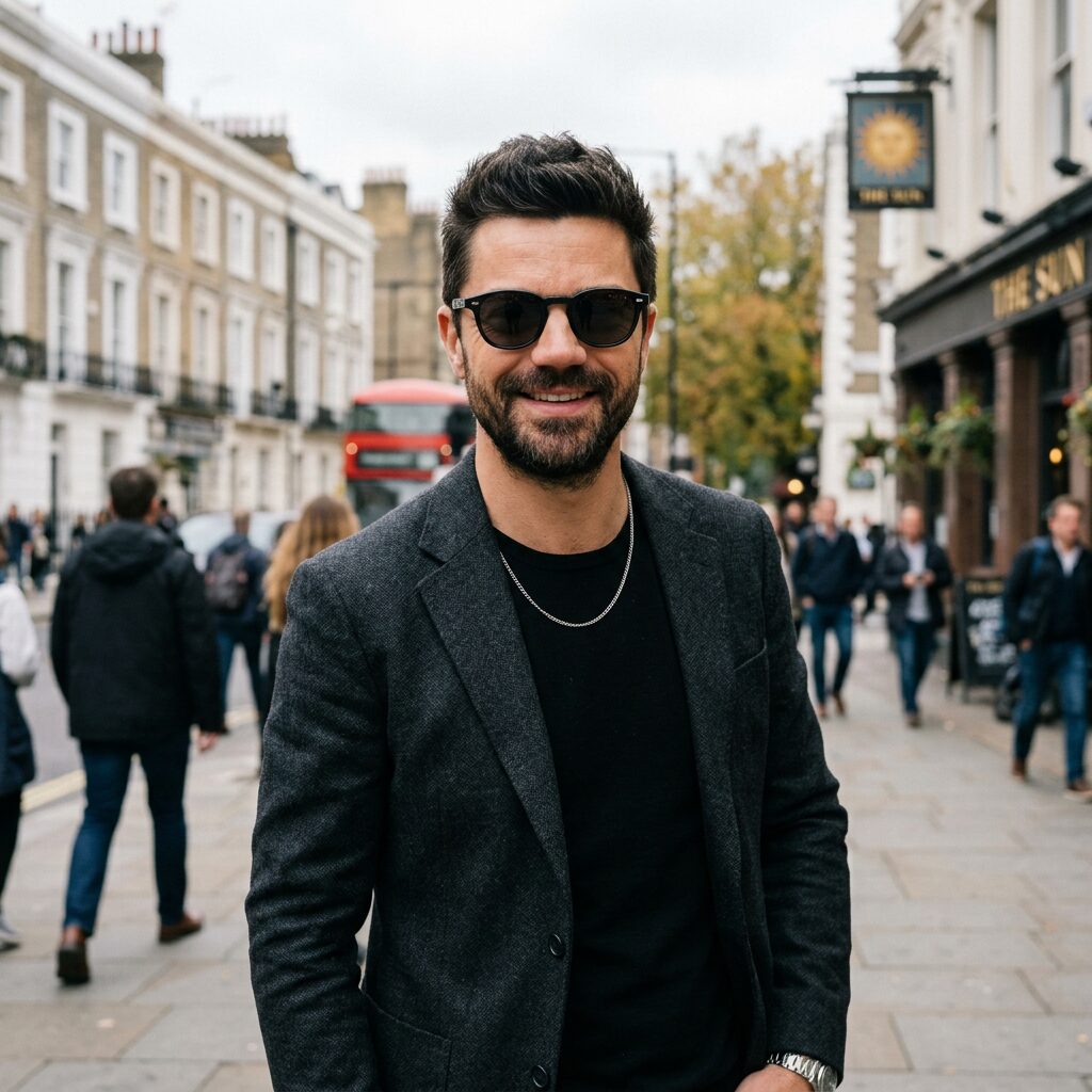 Dominic Cooper sunglasses