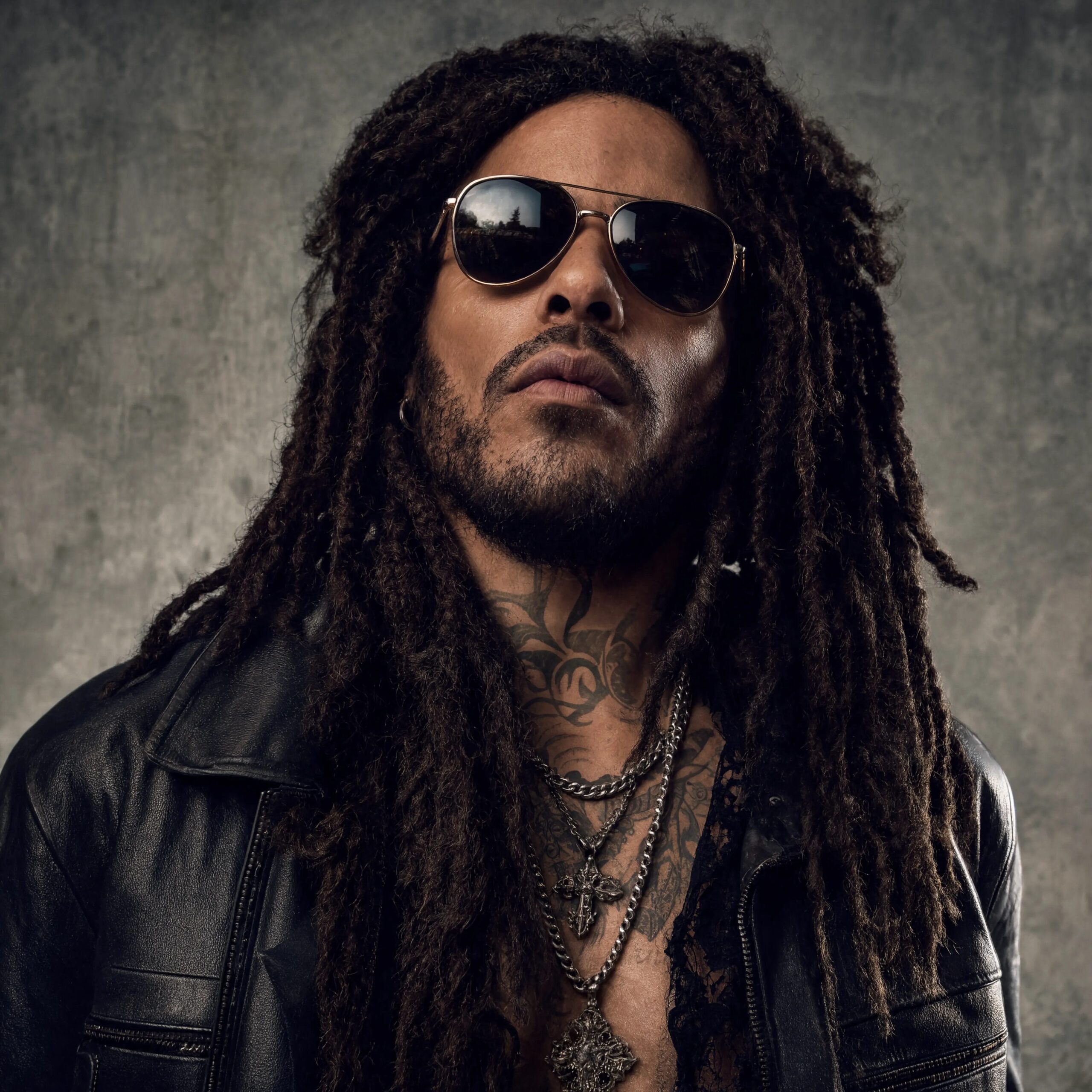 Lenny Kravitz with sunglasses
