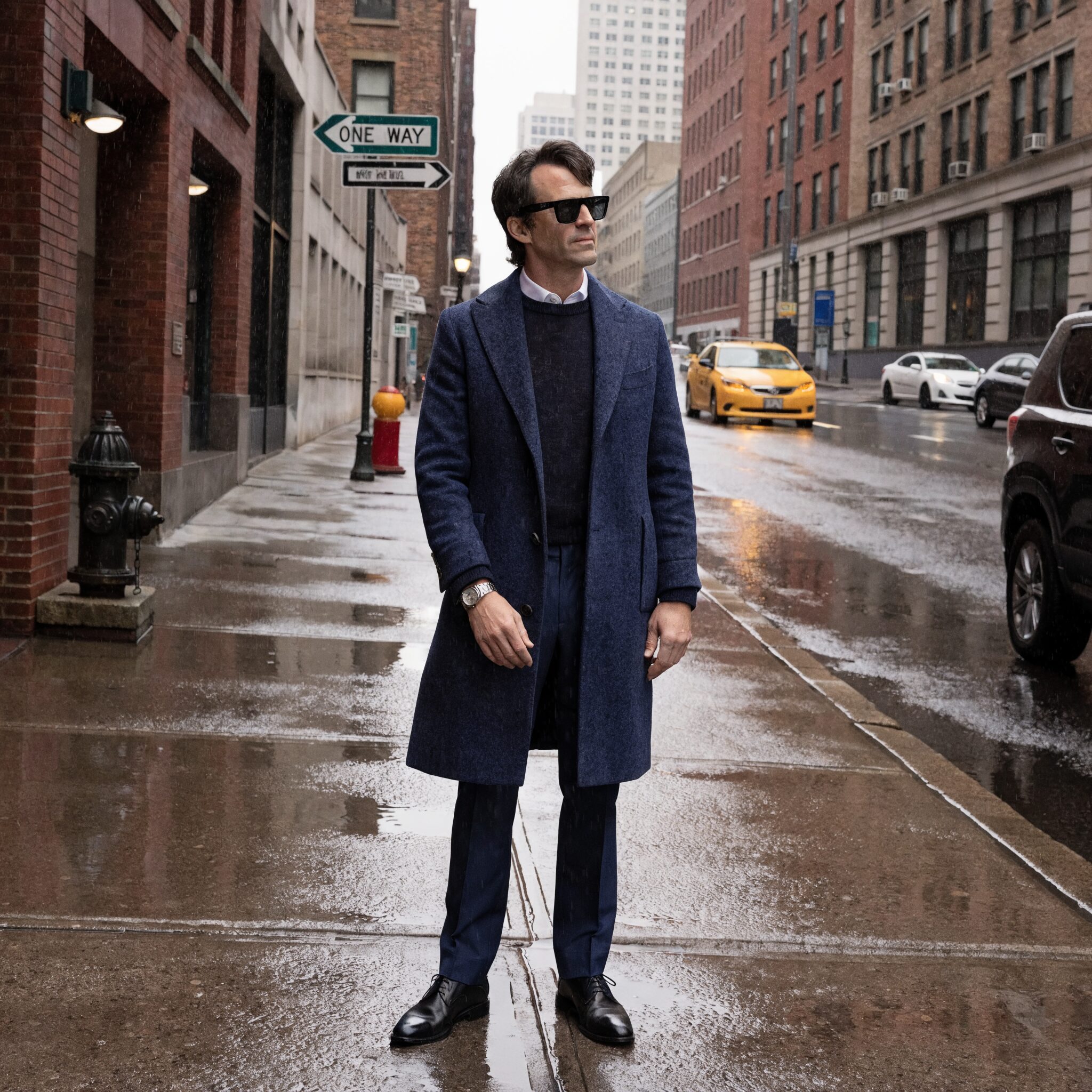 Matthew Rhys with sunglasses