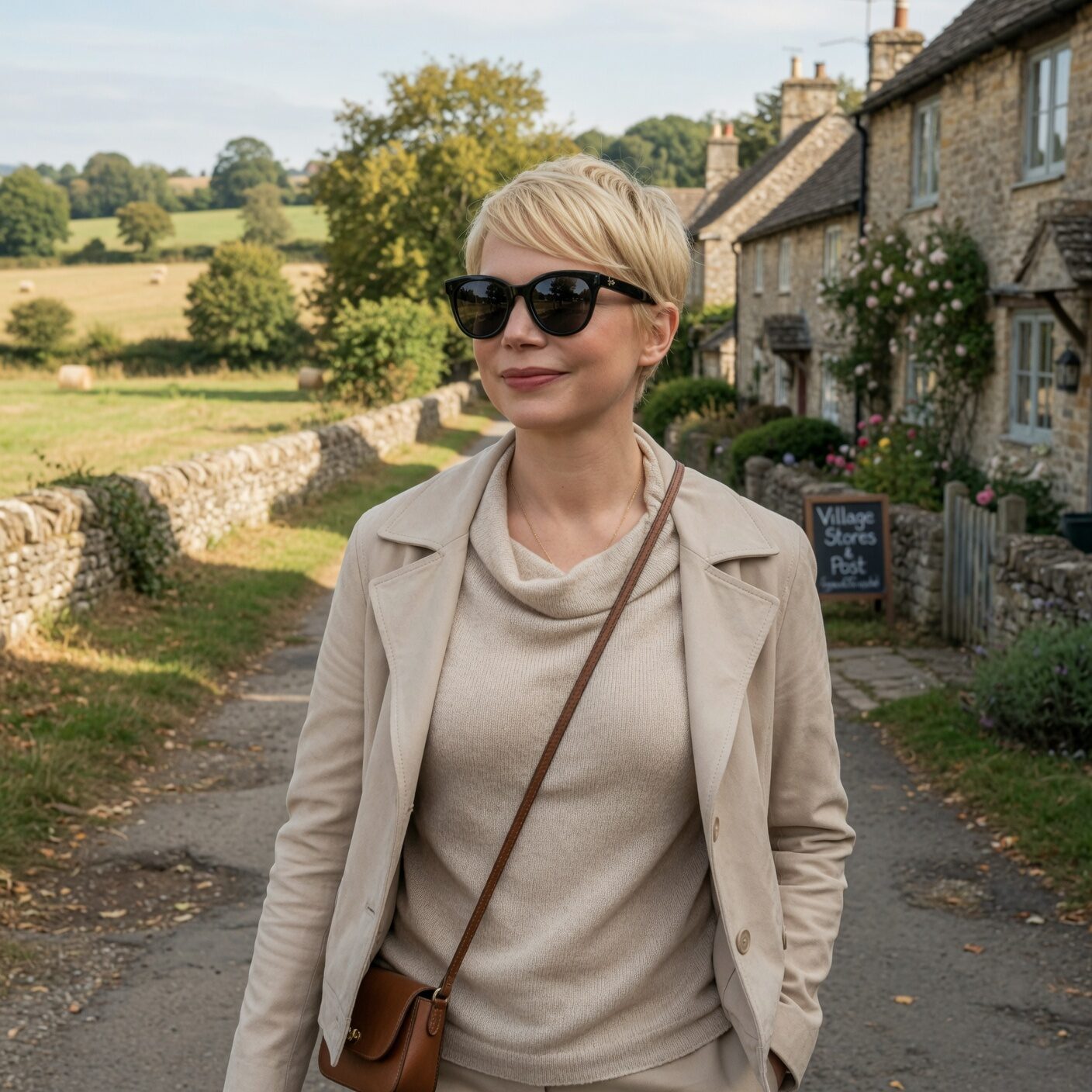 Michelle Williams with sunglasses
