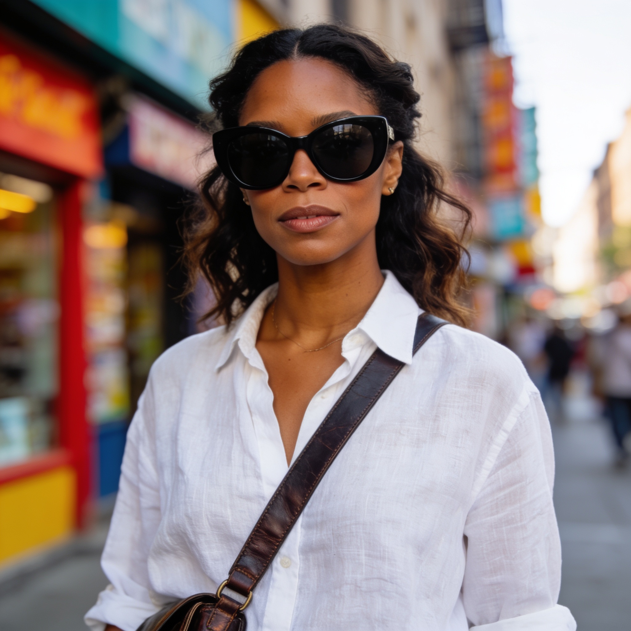 Zoe Saldaña sunglasses