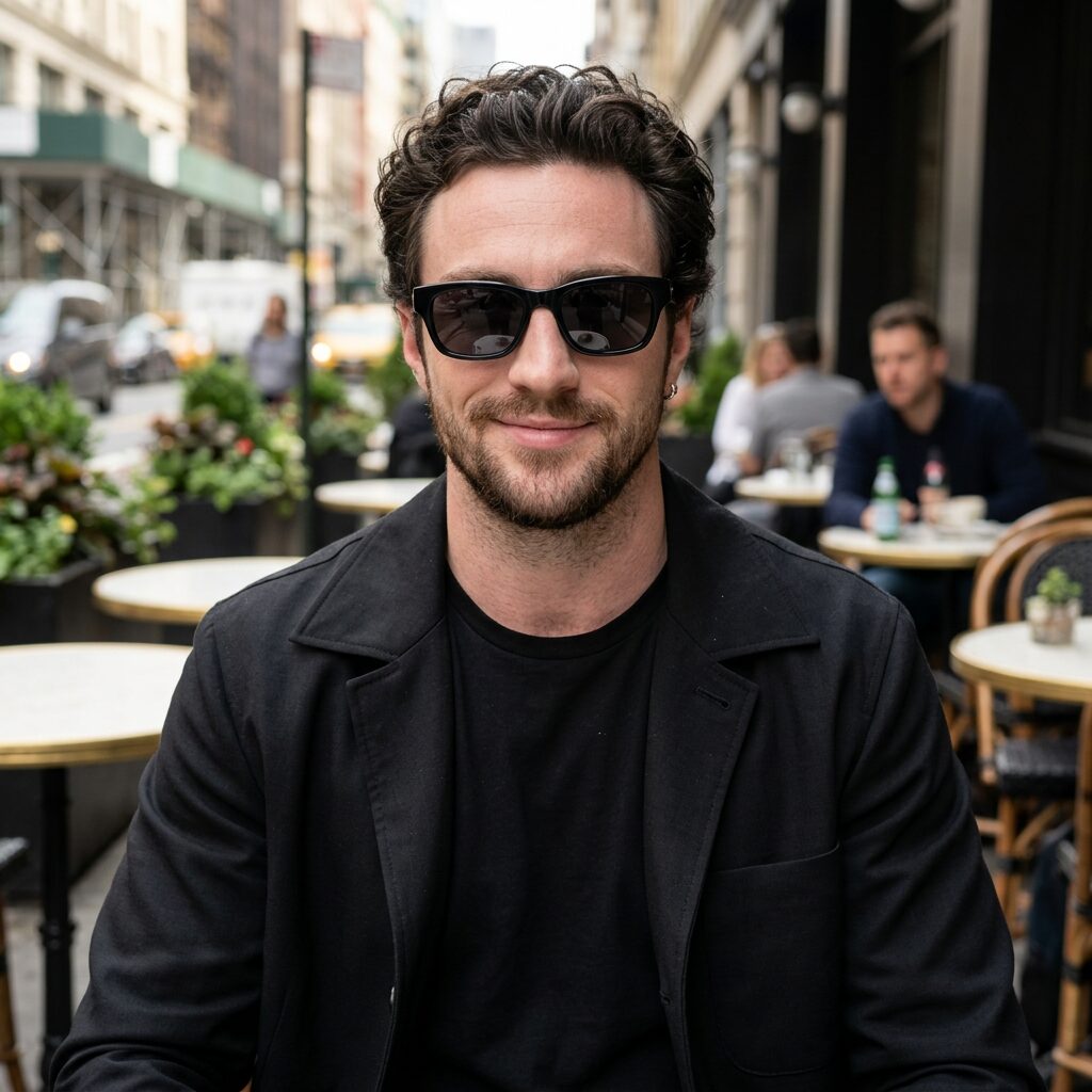 Aaron Taylor-Johnson sunglasses