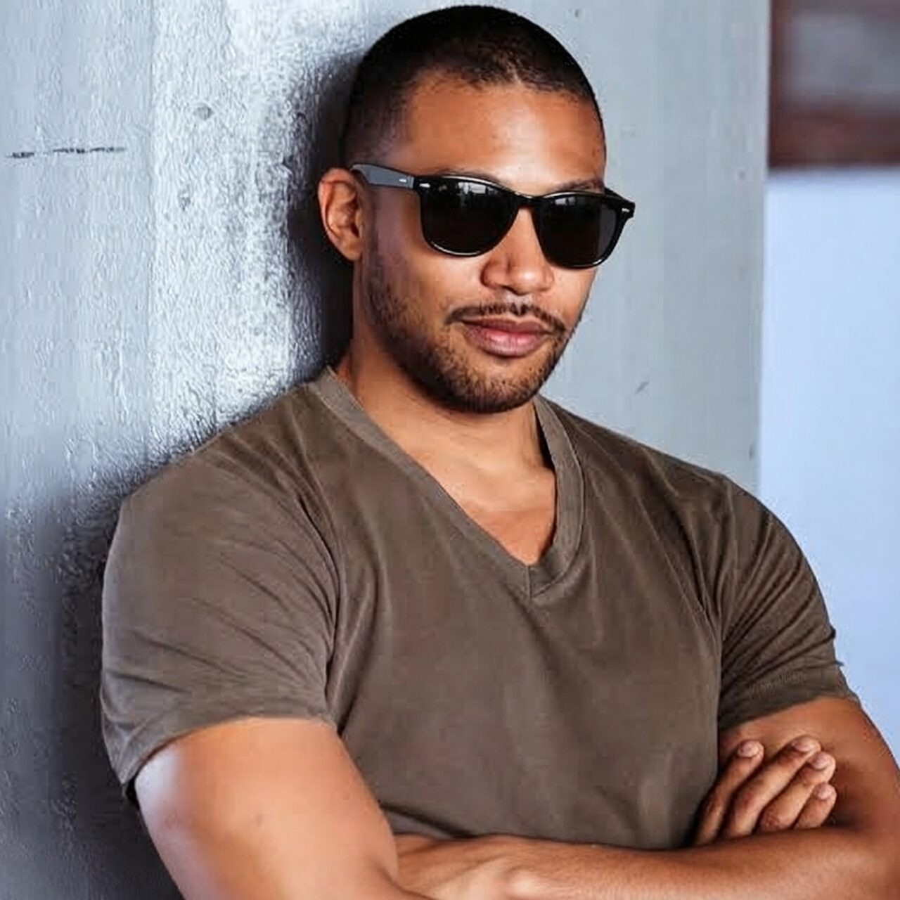 Charles Michael Davis sunglasses