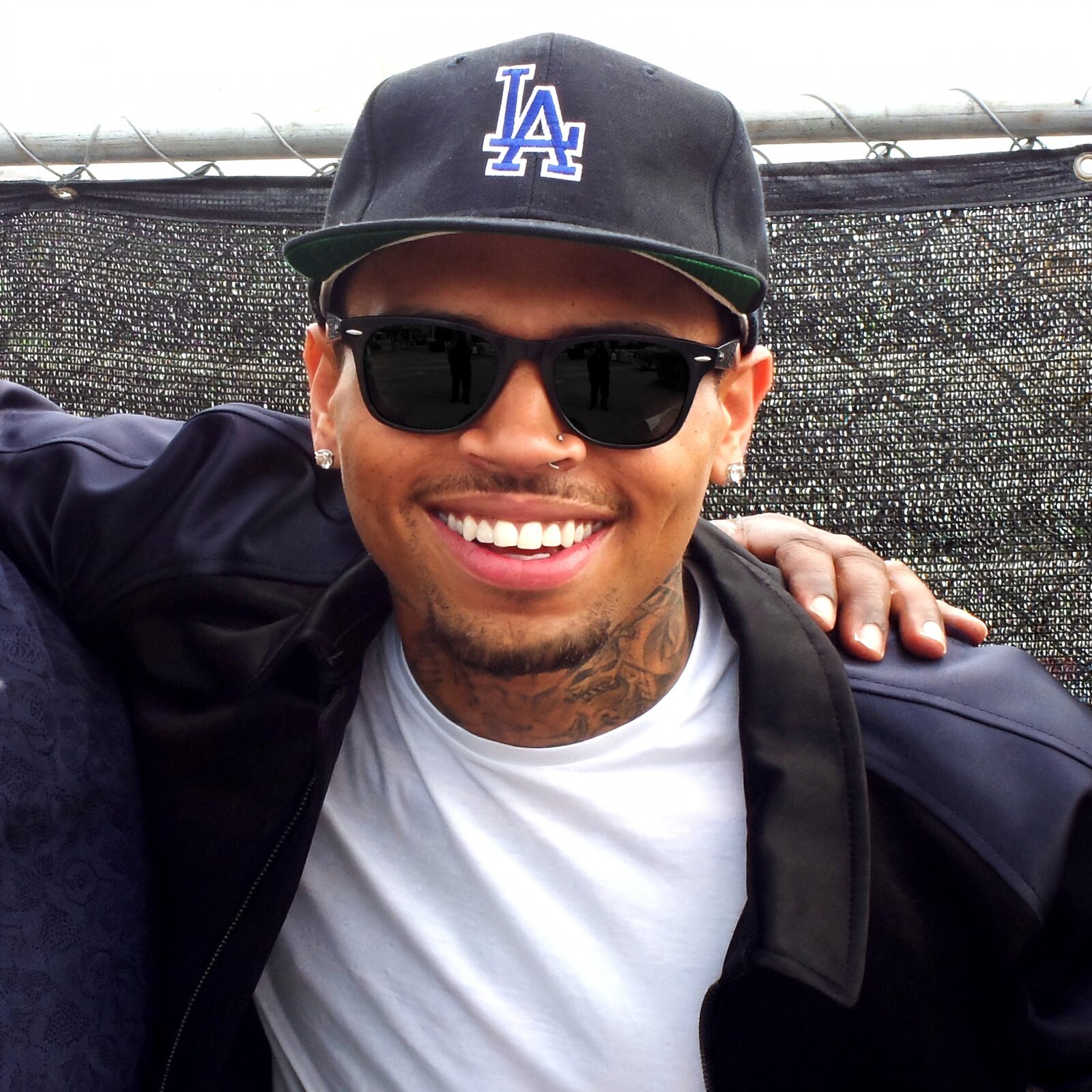 Chris Brown sunglasses