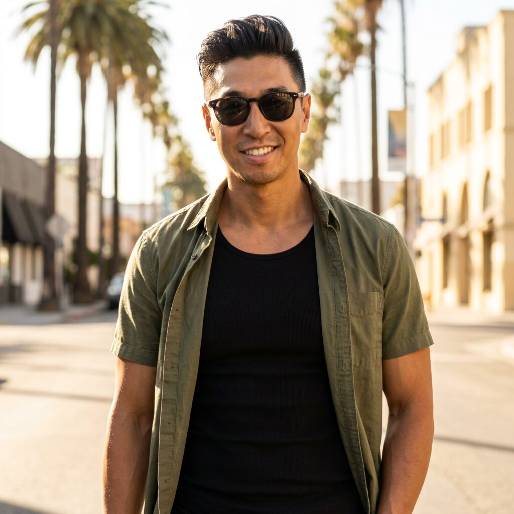 Chris Pang sunglasses