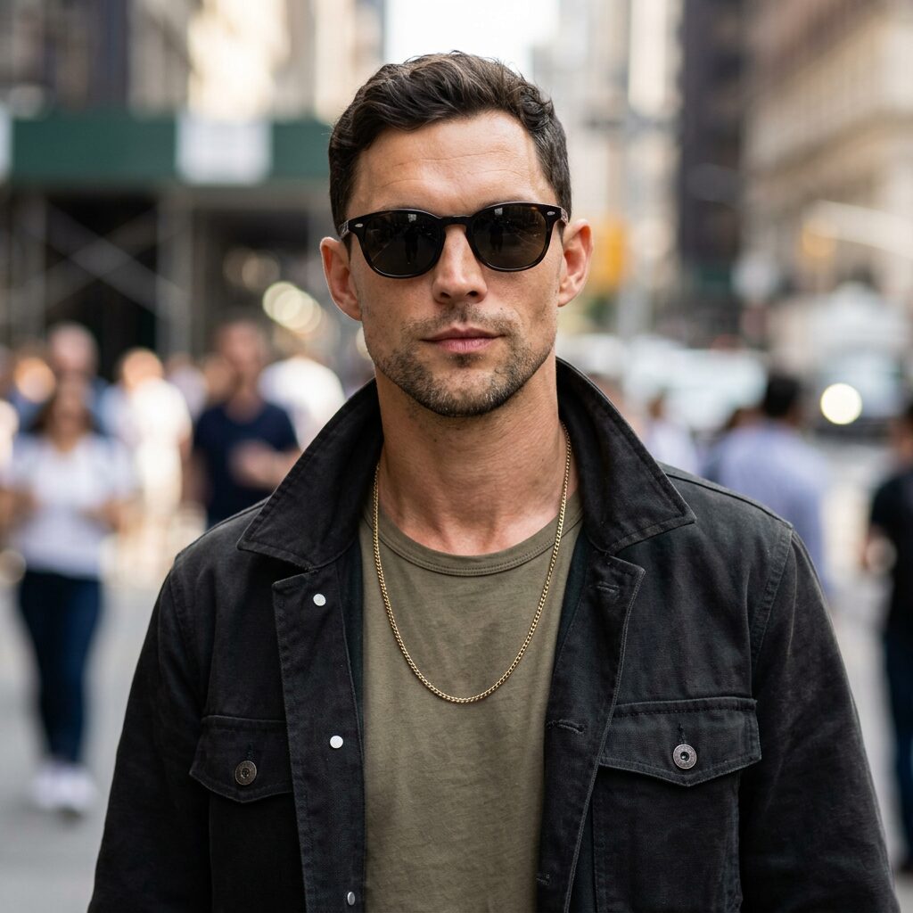 Ed Skrein sunglasses