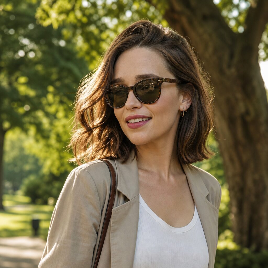 Emilia Clarke sunglasses