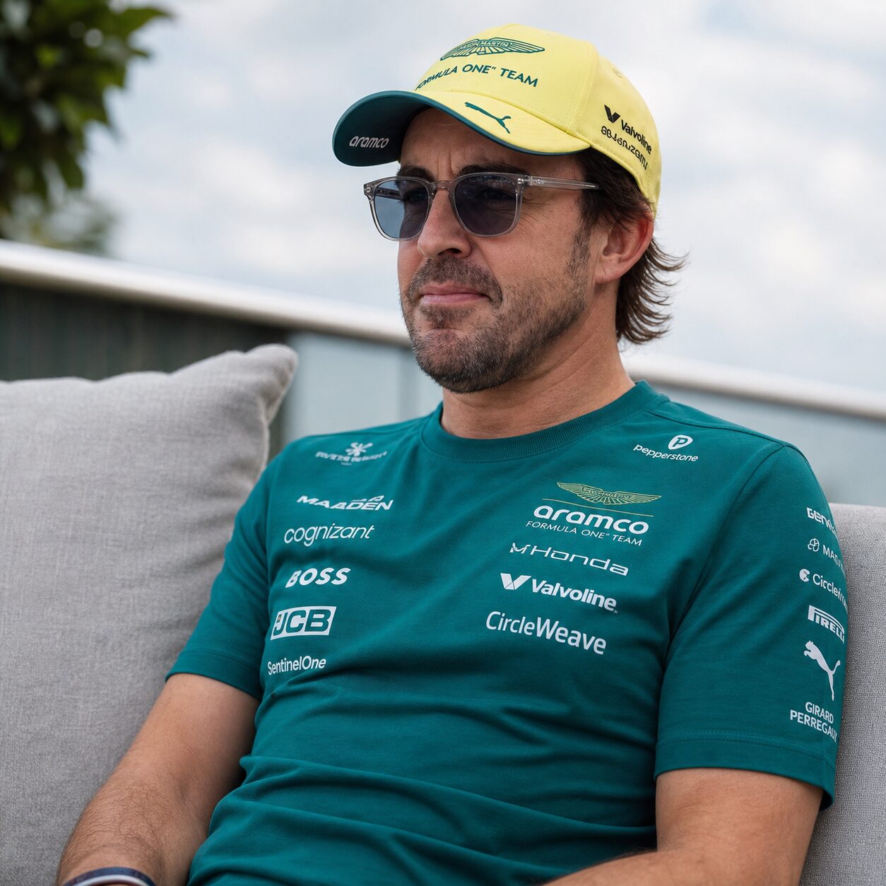 Fernando Alonso sunglasses