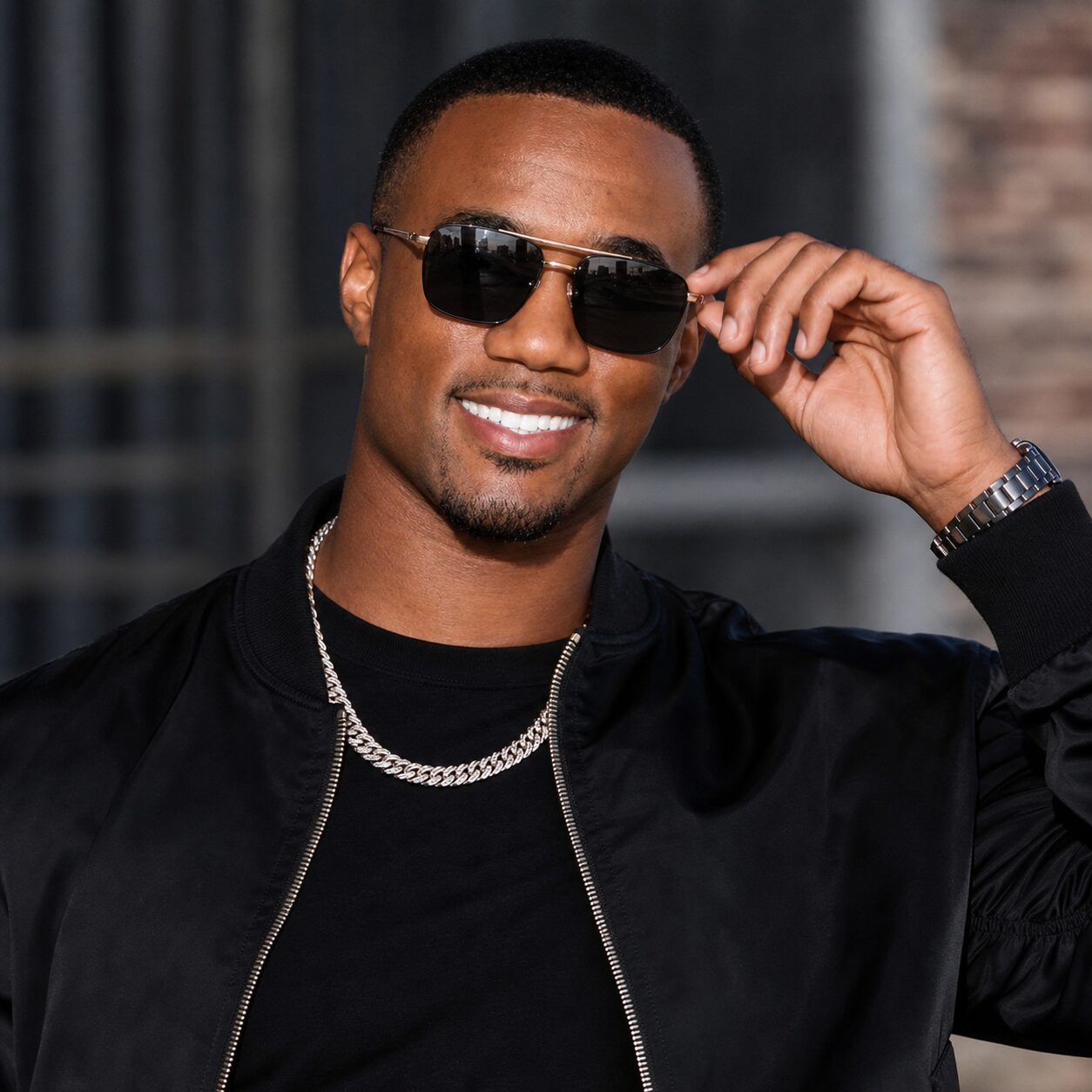 Jessie T. Usher sunglasses