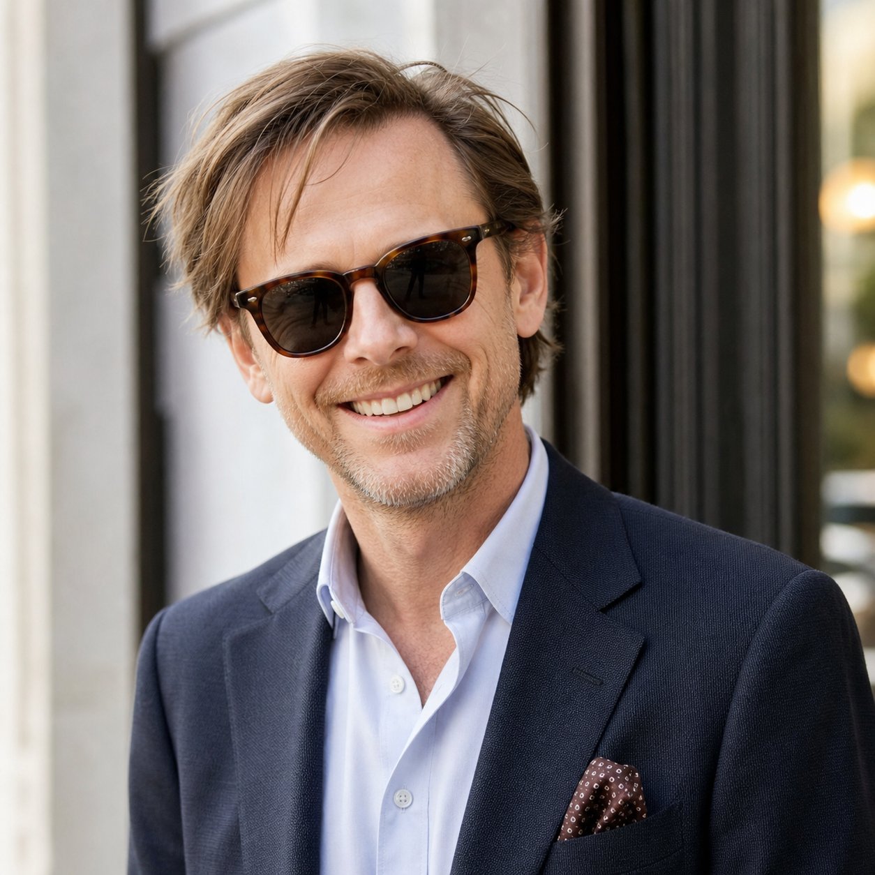 Jimmi Simpson sunglasses