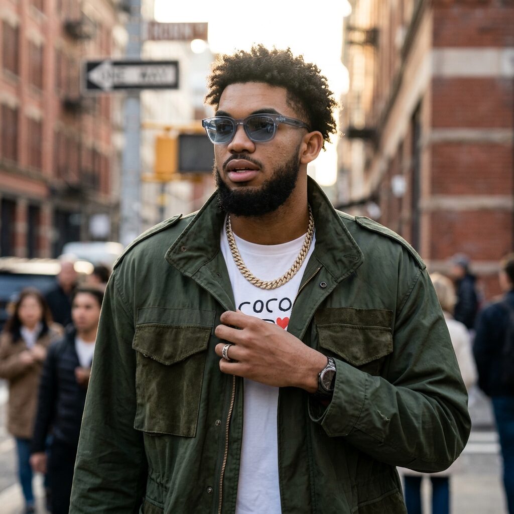 Karl-Anthony Towns sunglasses