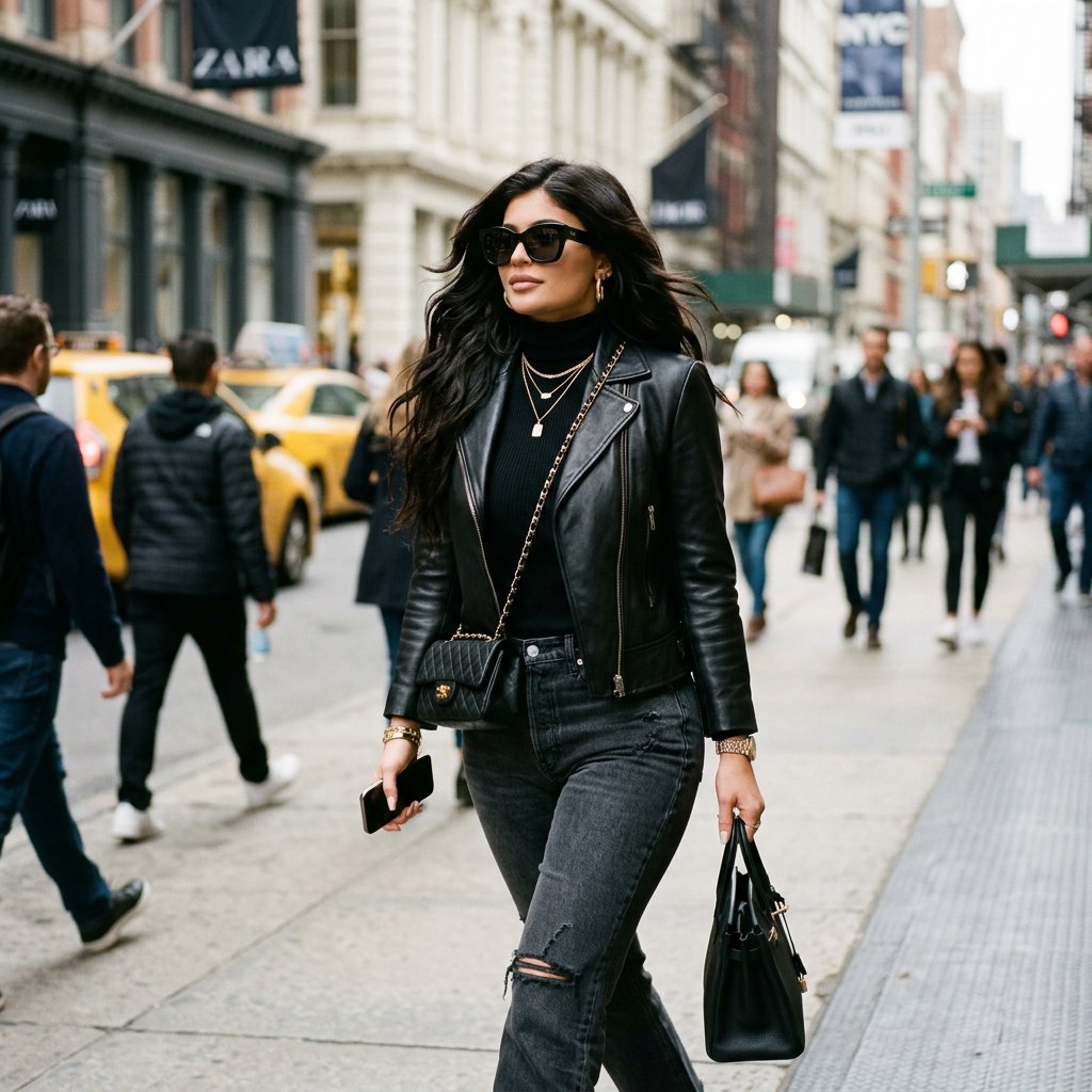 Kylie Jenner with sunglasses