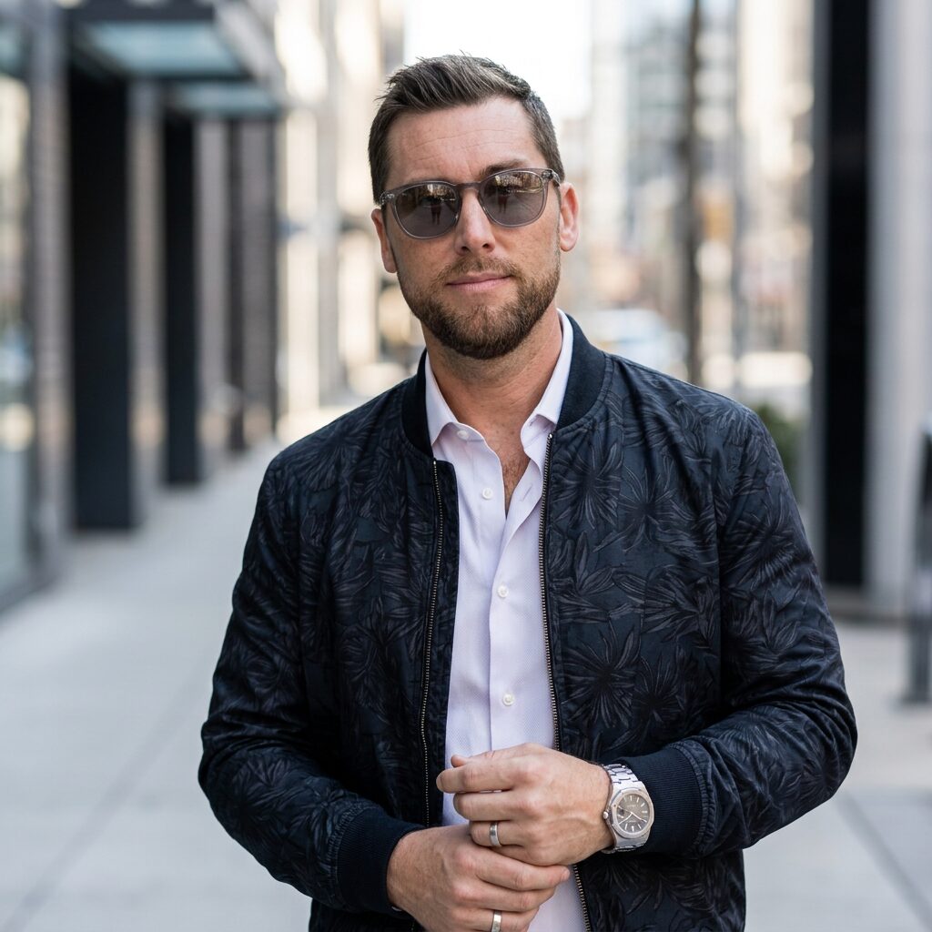 Lance Bass sunglasses