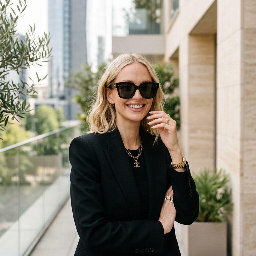 Leonie Hanne sunglasses