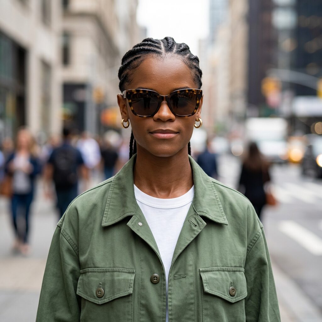 Letitia Wright sunglasses