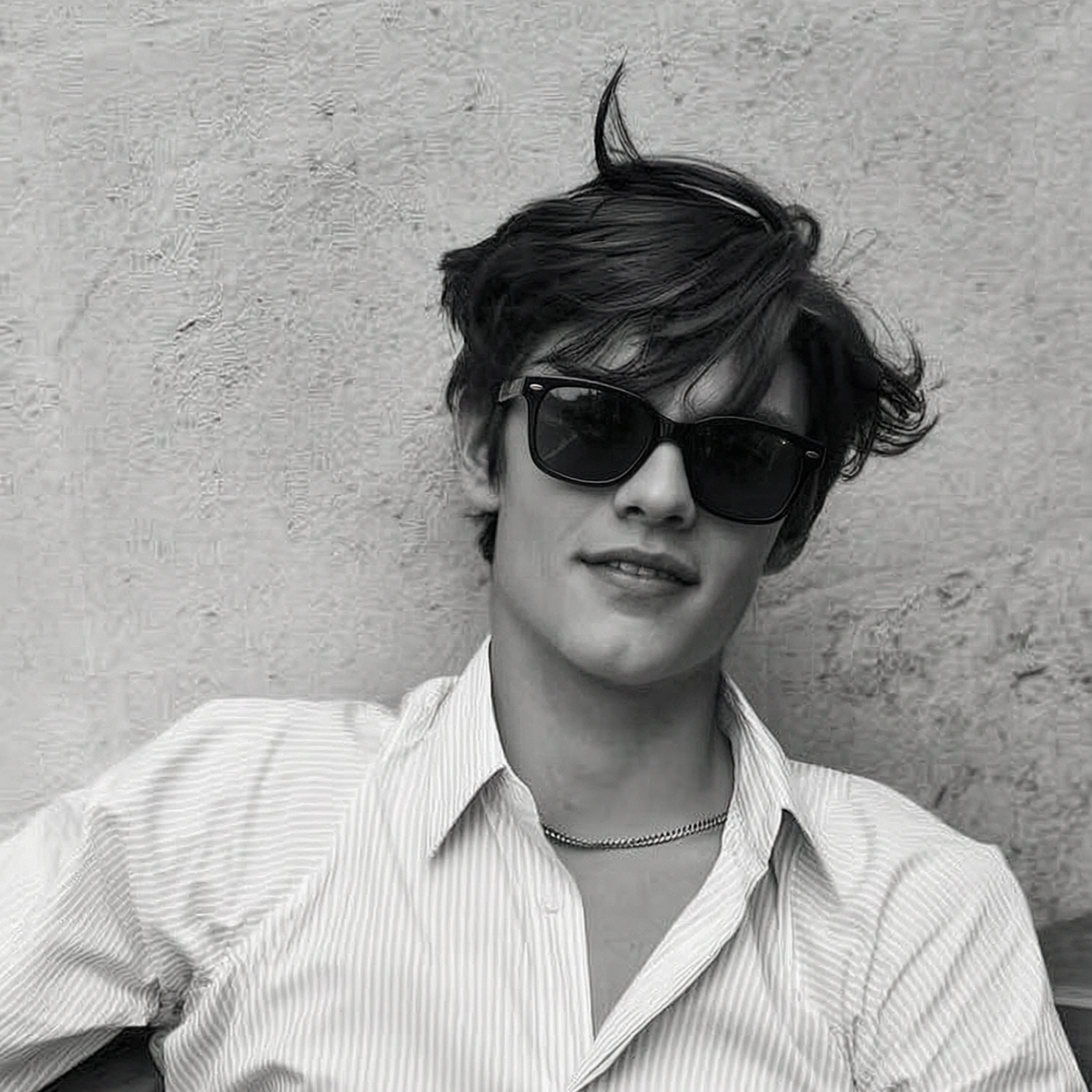 Louis Partridge sunglasses