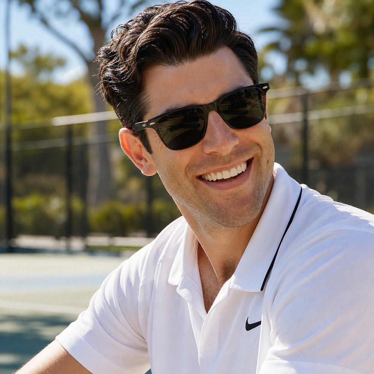 Max Greenfield sunglasses