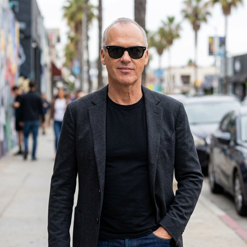 Michael Keaton sunglasses