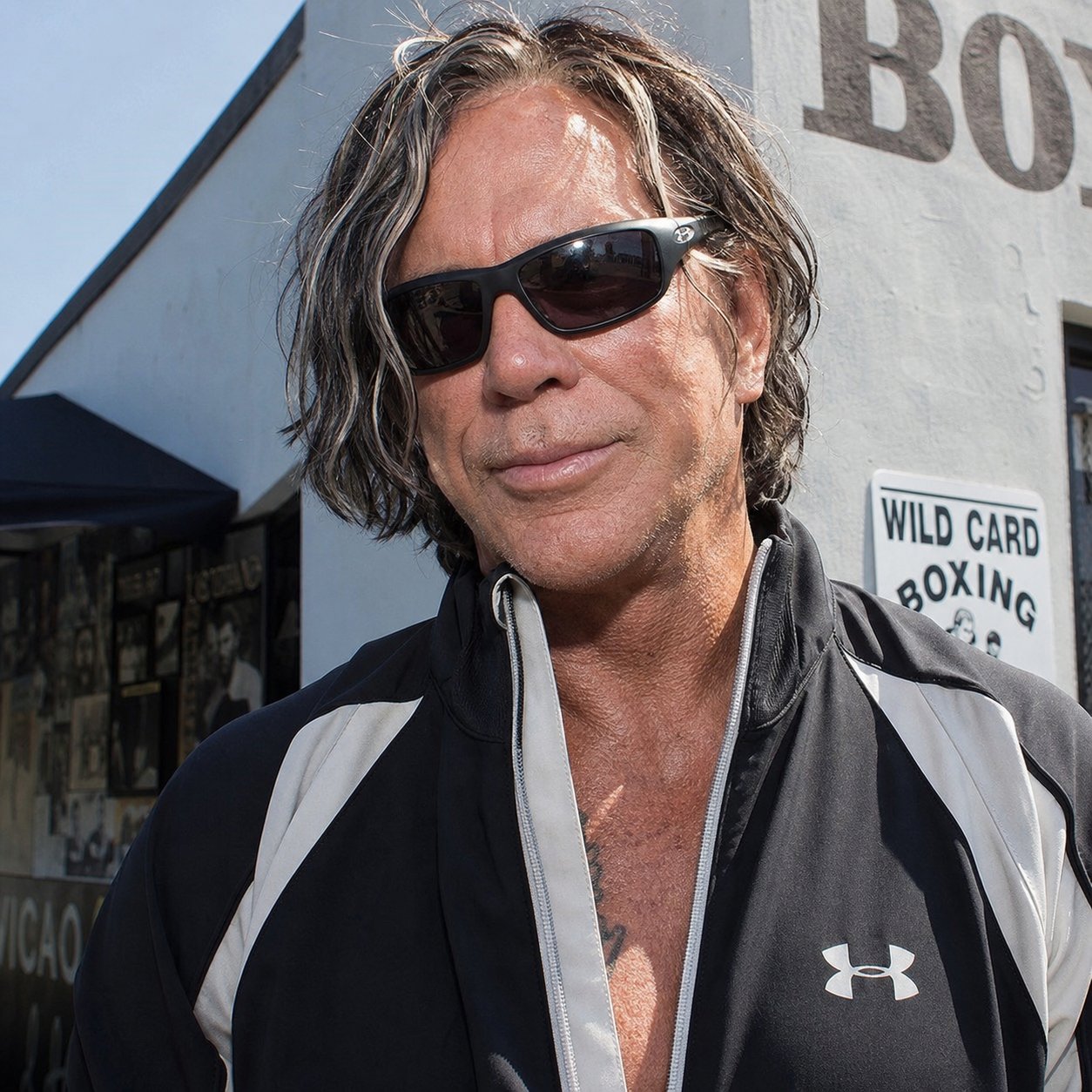 Mickey Rourke sunglasses
