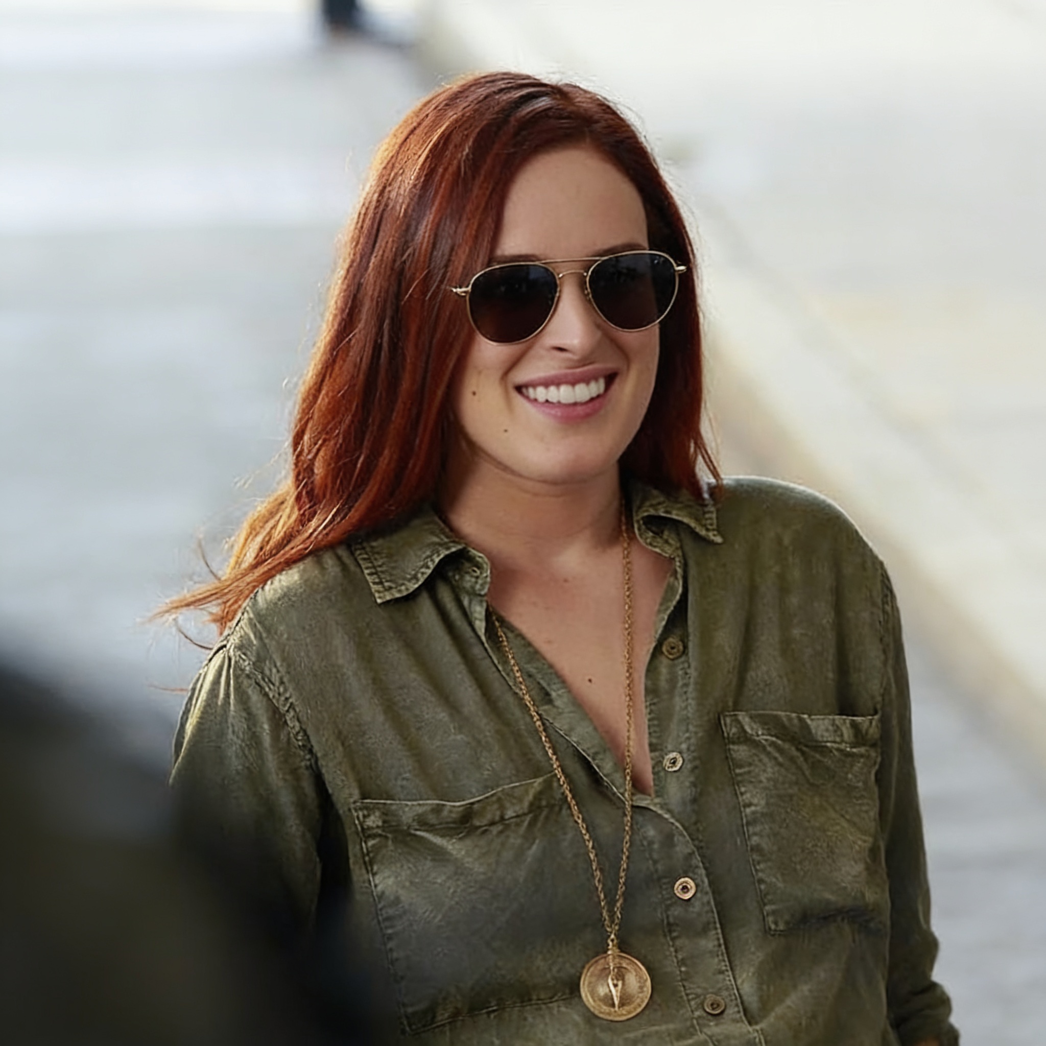 Rumer Willis sunglasses