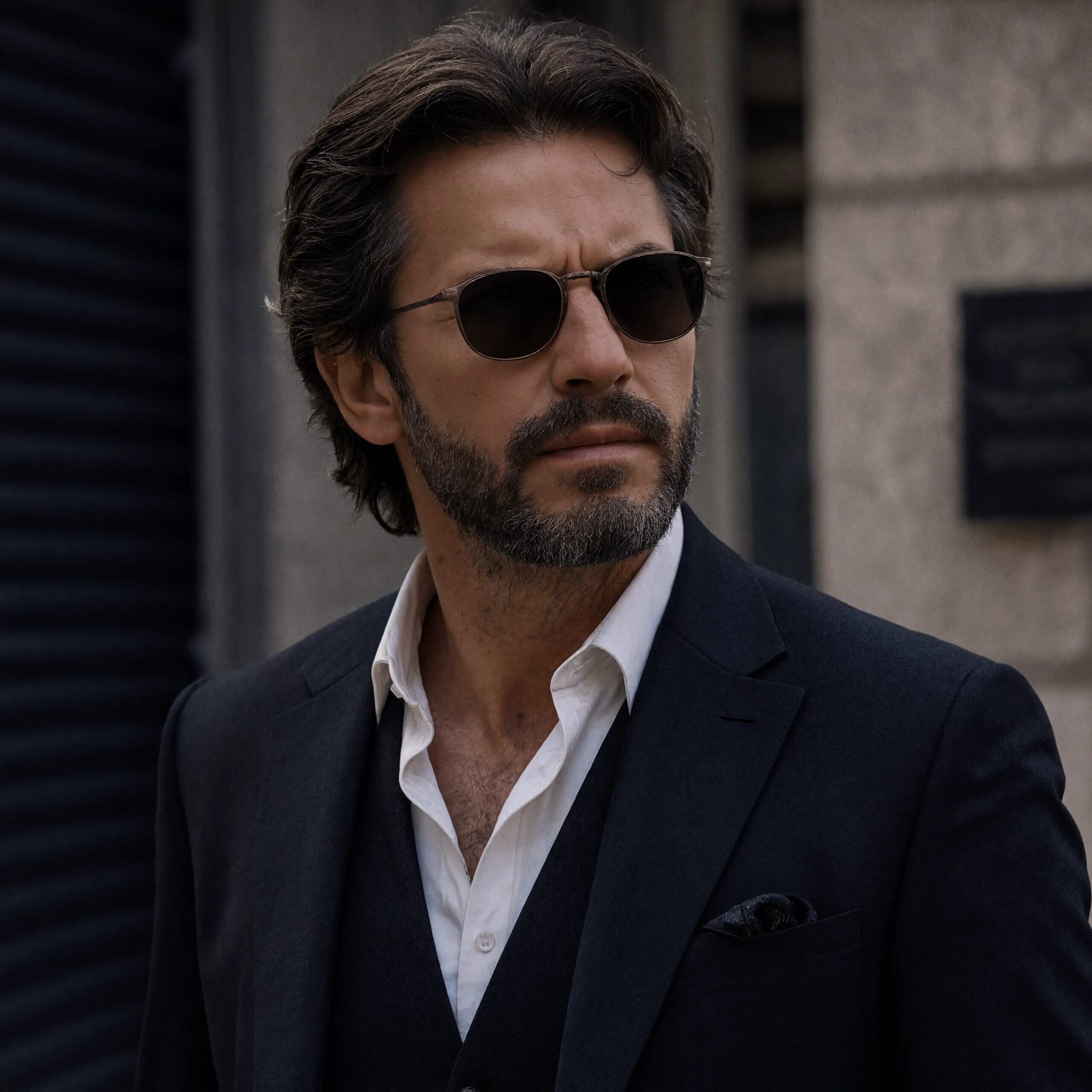 Sharlto Copley sunglasses