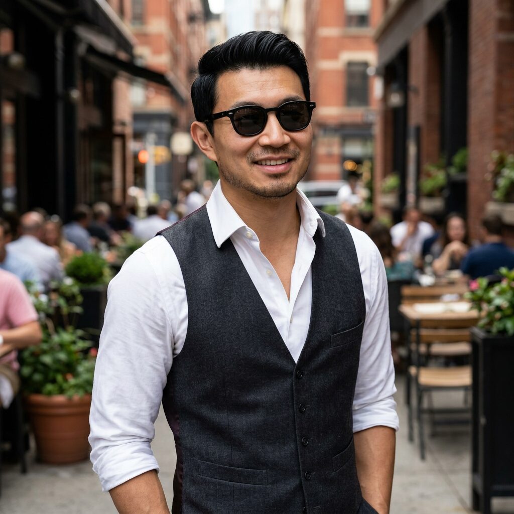 Simu Liu sunglasses