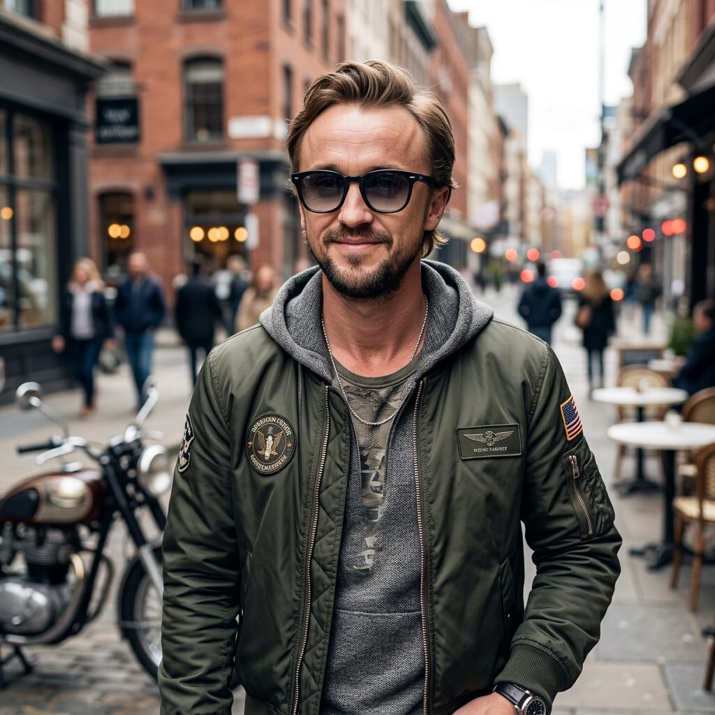 Tom Felton sunglasses