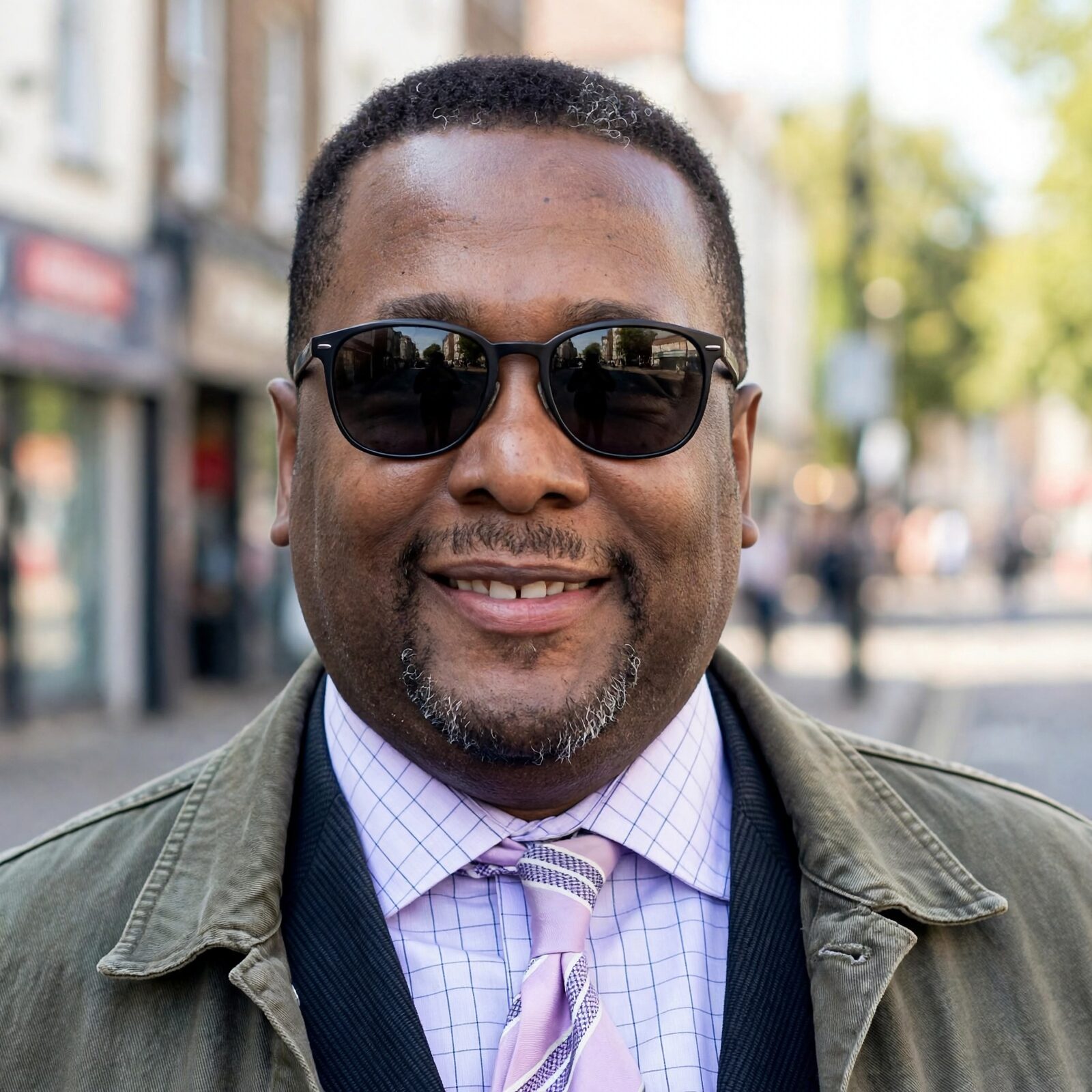 Wendell Pierce sunglasses
