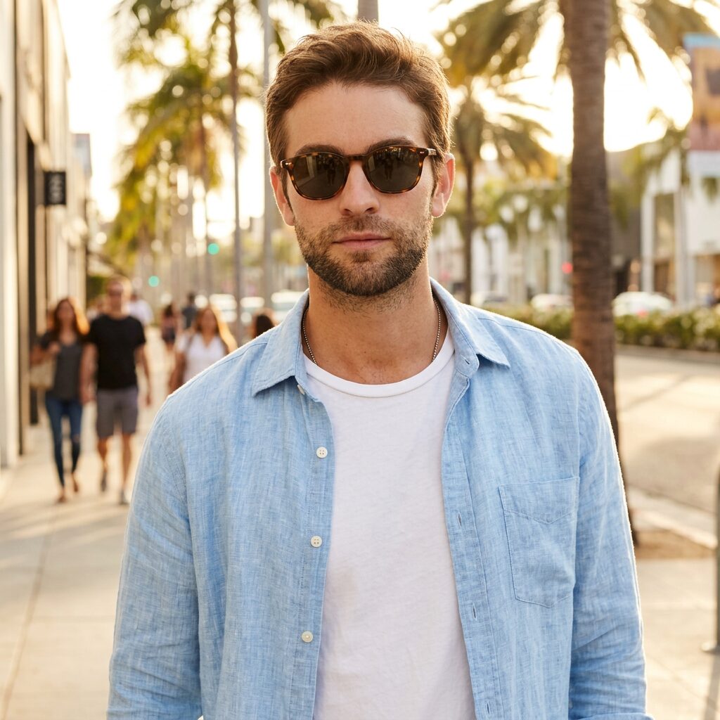 Chace Crawford sunglasses
