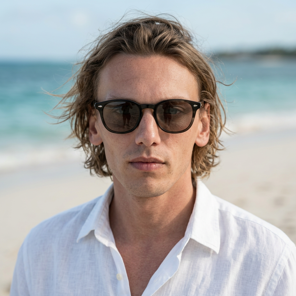 Jamie Campbell Bower sunglasses
