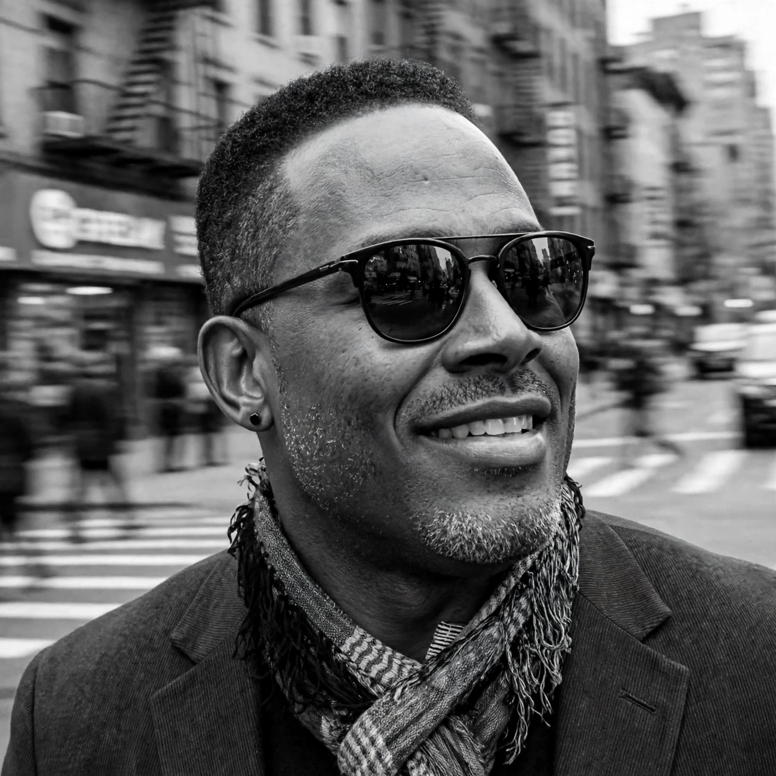 Lamman Rucker sunglasses