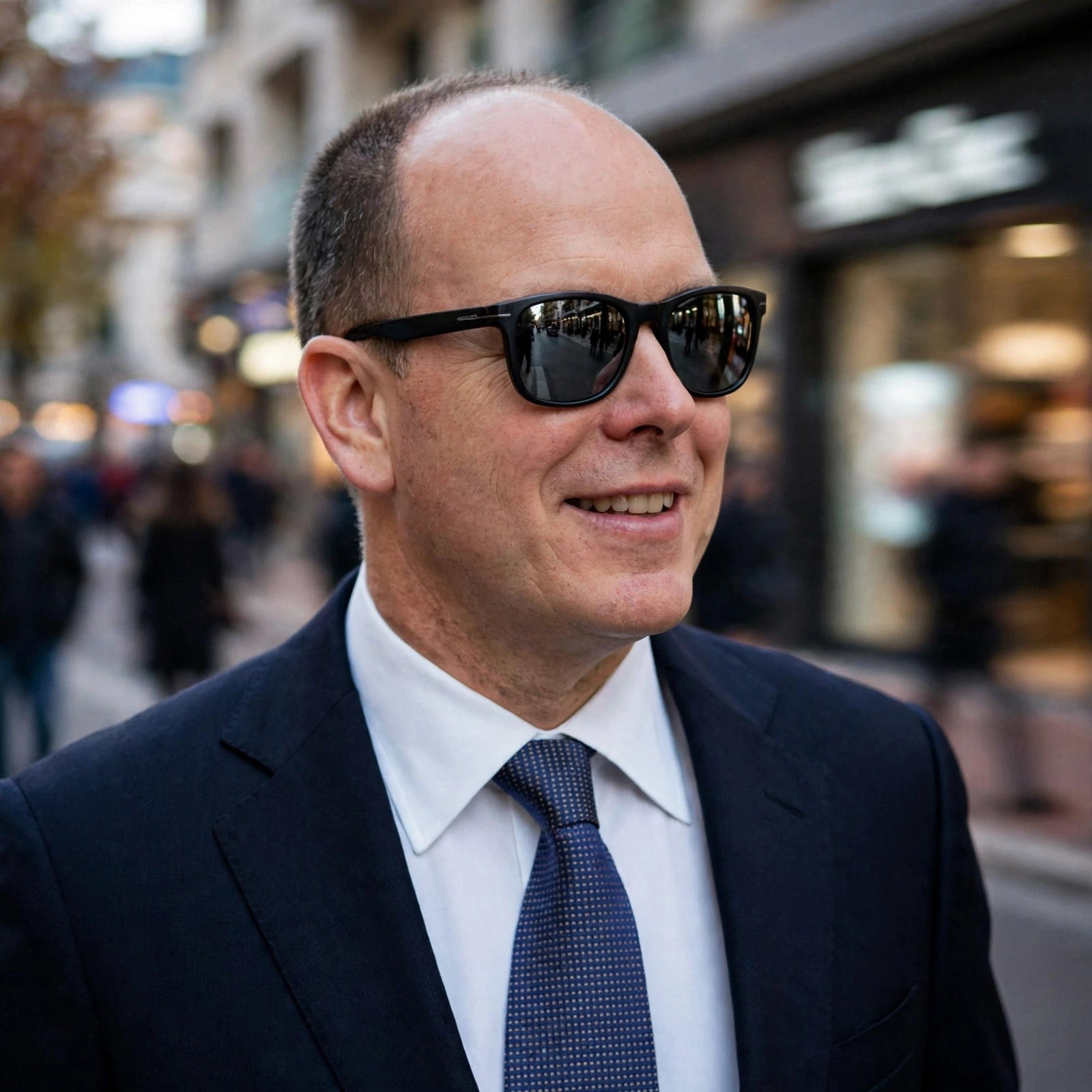 Prince Albert II of Monaco sunglasses