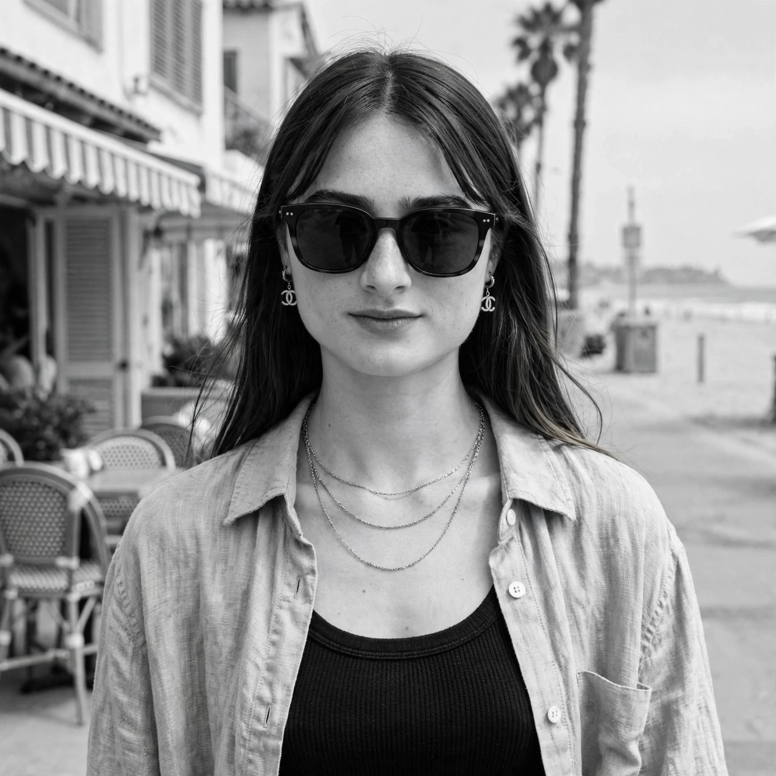 Raffey Cassidy sunglasses