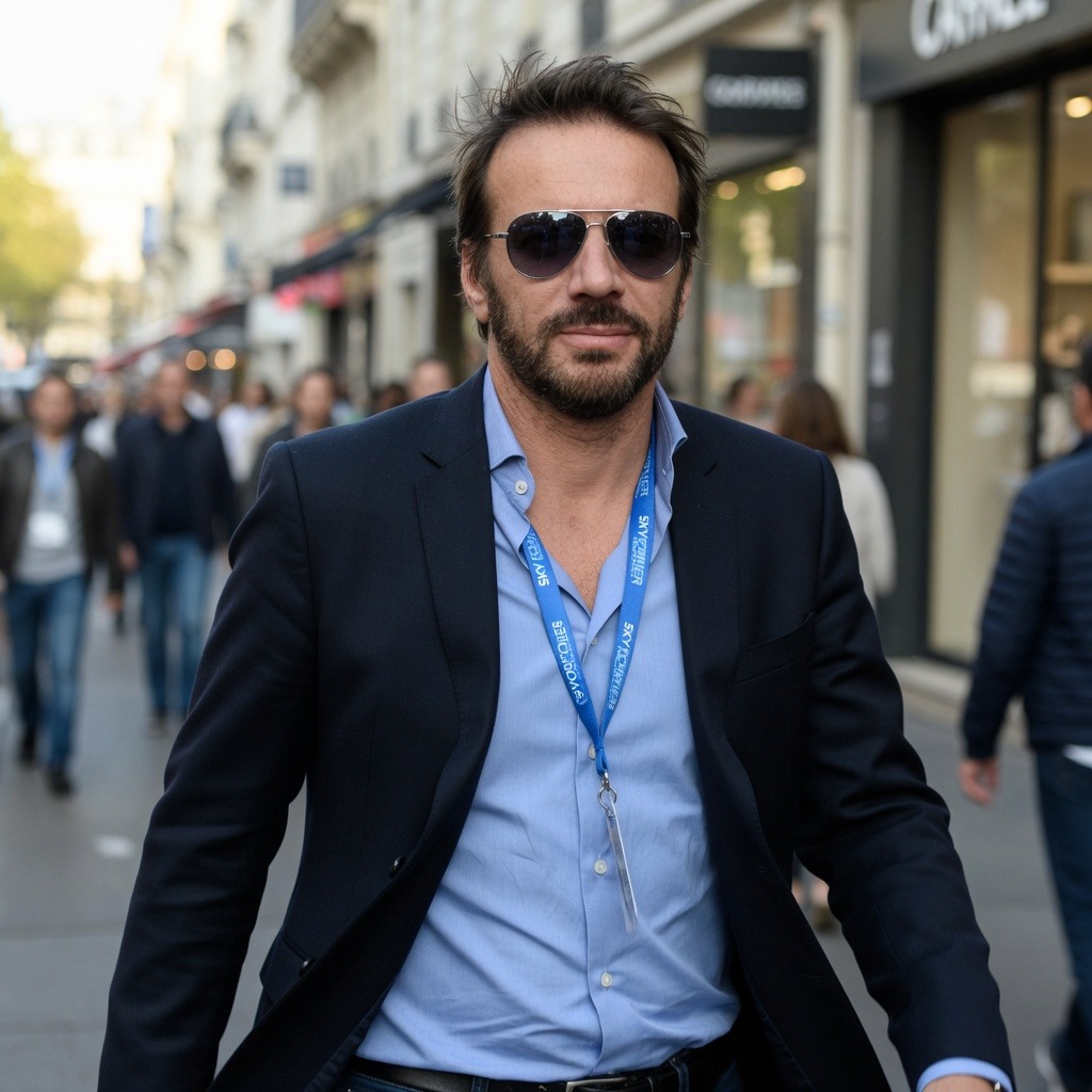 Samuel Le Bihan sunglasses
