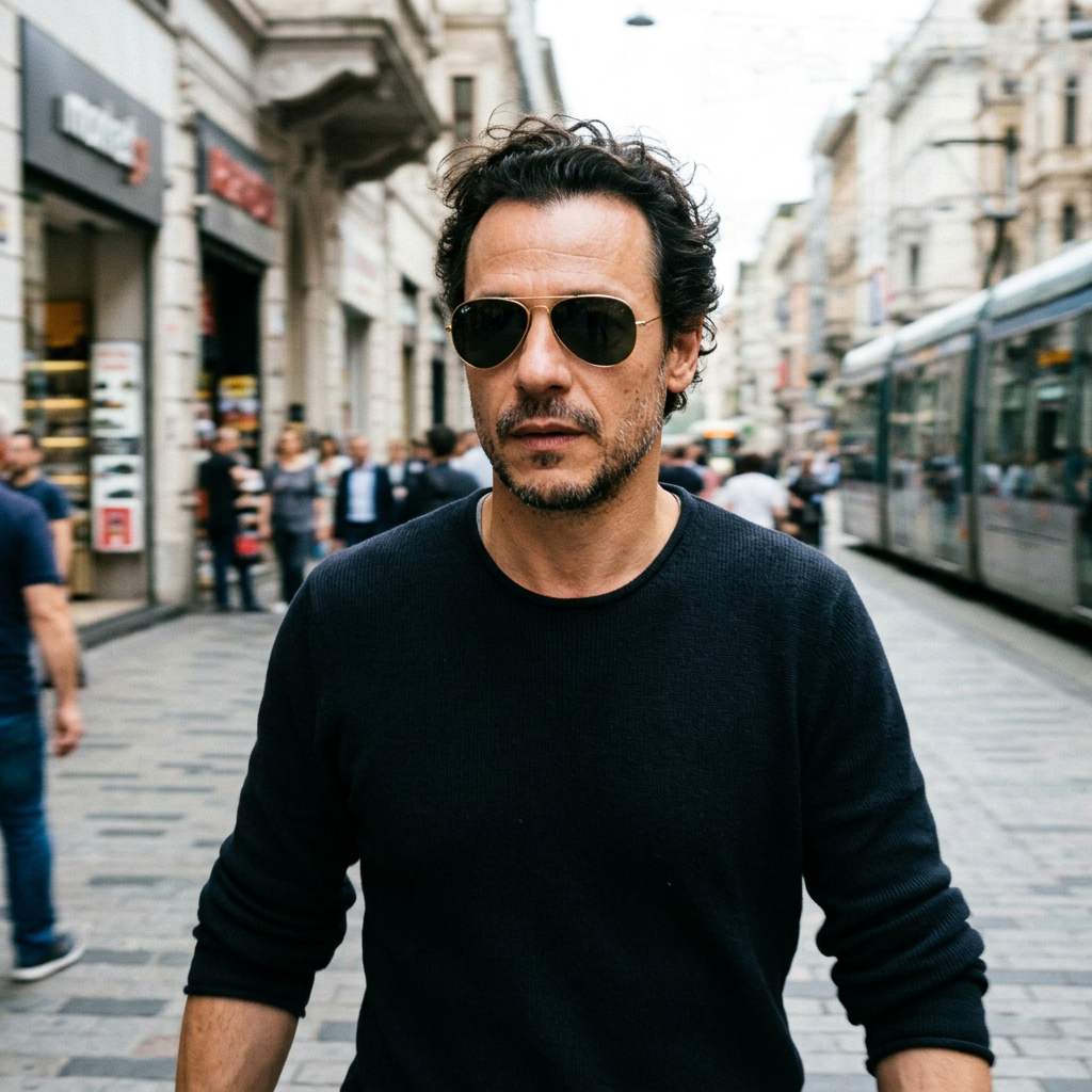 Stefano Accorsi sunglasses
